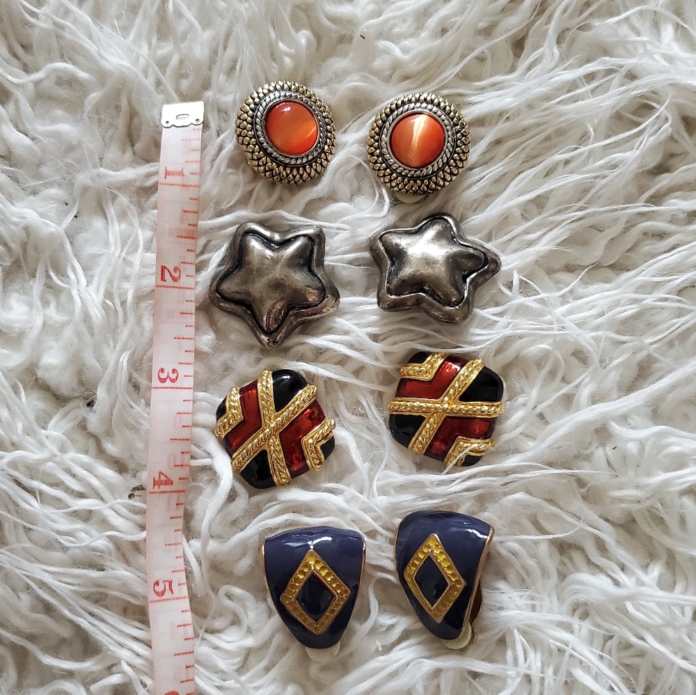💄VINTAGE EARRNGS💄 - Picture 3 of 8
